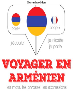 cover image of Voyager en arménien